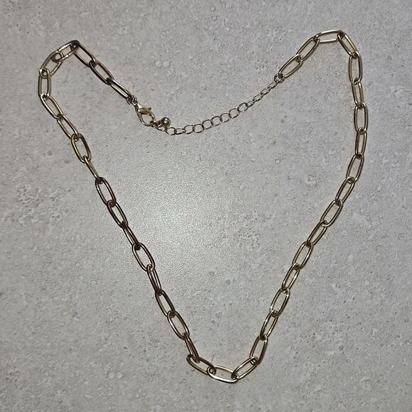 Target Jewelry - PAPER CLIP Style gold toned fashion adjustable As Is Costume Womens